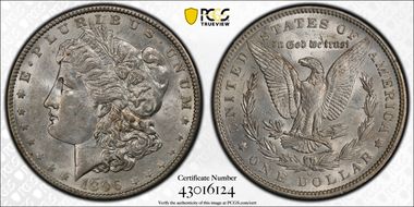 1896-O $1 AU55