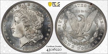 1880-S $1 MS67