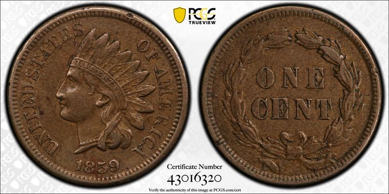 Cert 43016320 - Coin Image