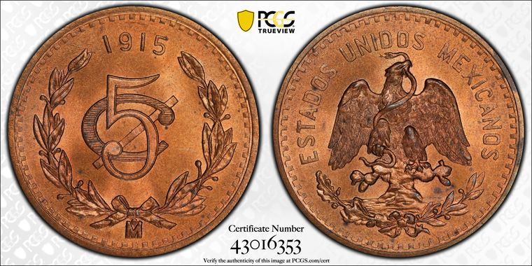 Cert 43016353 - Coin Image