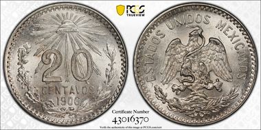 1906-M 20C KM-435 MS65