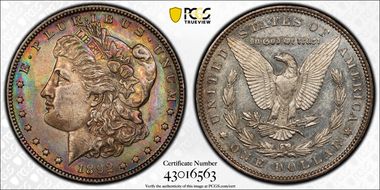1892 $1 AU53