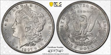 1897 $1 MS66