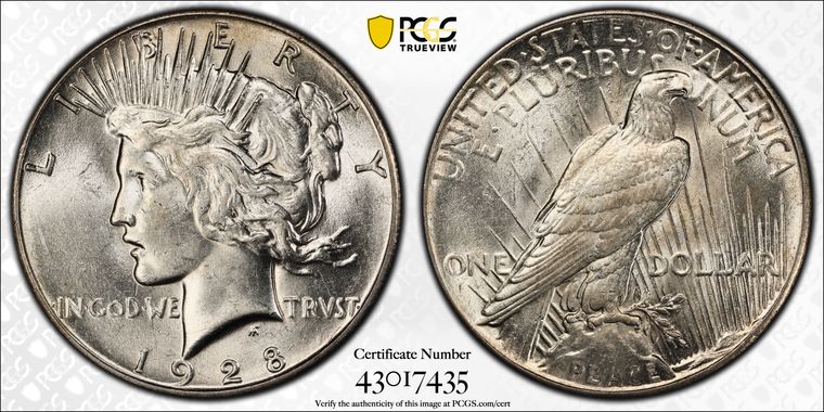 Cert 43017435 - Coin Image