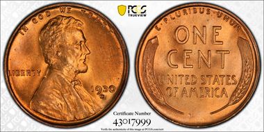 1930-D 1C MS66+ RD