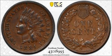 1884 1C AU50BN