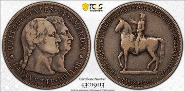1900 $1 Lafayette F15