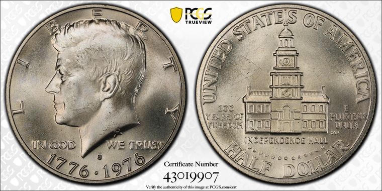 Cert 43019907 - Coin Image