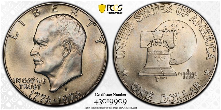 Cert 43019909 - Coin Image