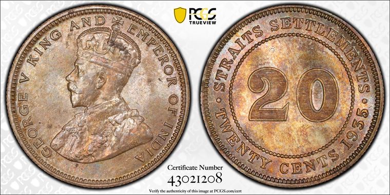 Cert 43021208 - Coin Image