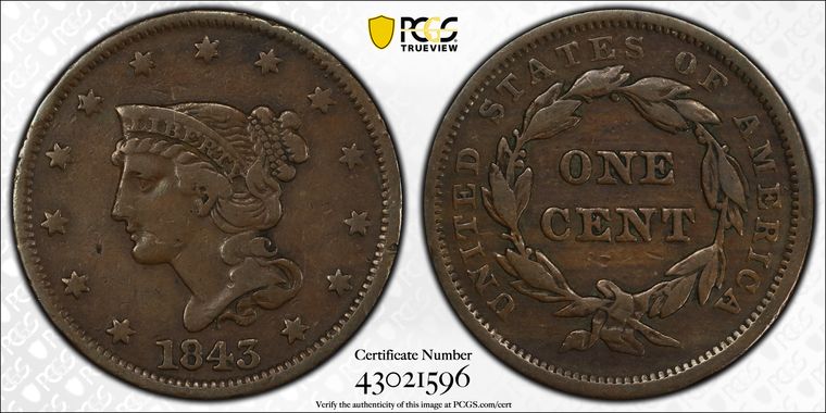 Cert 43021596 - Coin Image