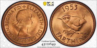 1953 1/4D S-4156 MS66RD