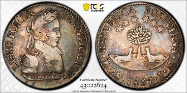 1827-PTS JM 2 Sol KM-95 VF35