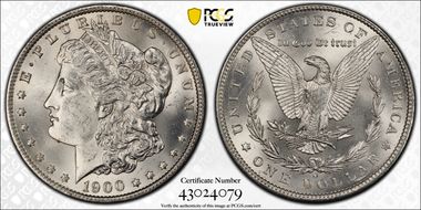 1900-O $1 MS65