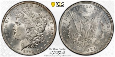 1893 $1 MS64