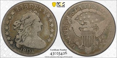 1804 10C 13 Star Reverse G6