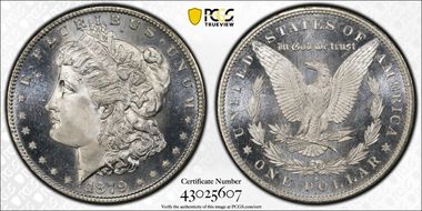 1879-S $1 MS67DMPL