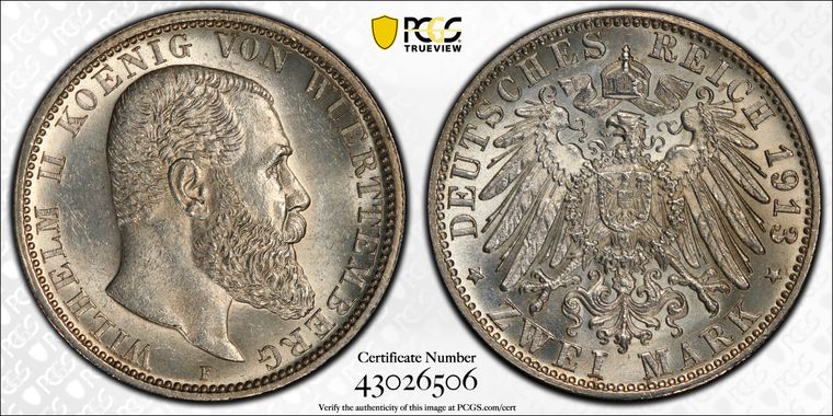 Cert 43026506 - Coin Image