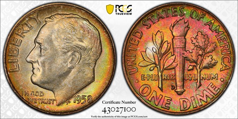 Cert 43027100 - Coin Image