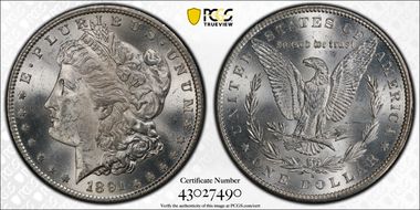 1891-S $1 MS63