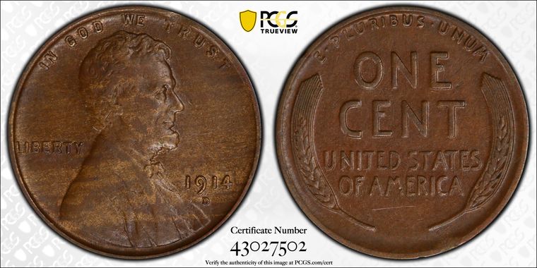 Cert 43027502 - Coin Image