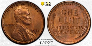 1931-S 1C MS65RB