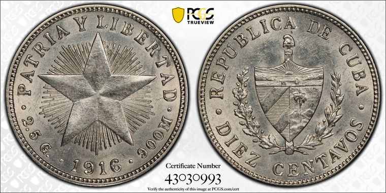 Cert 43030993 - Coin Image