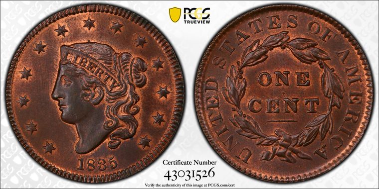 Cert 43031526 - Coin Image