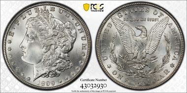 1899-O $1 MS67+