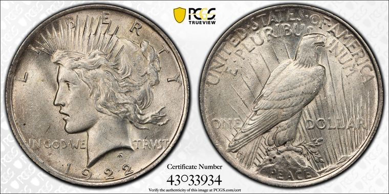 Cert 43033934 - Coin Image