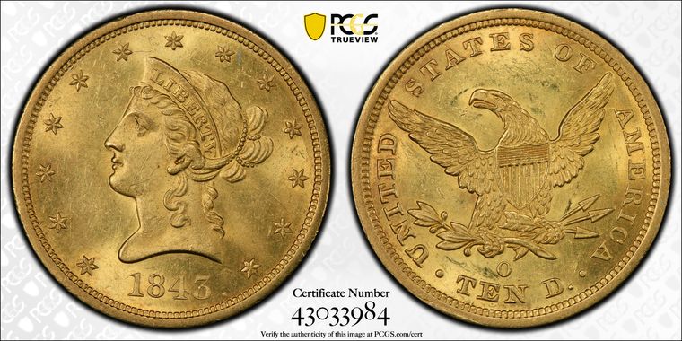 Cert 43033984 - Coin Image