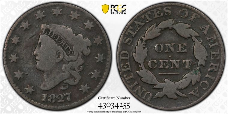 Cert 43034255 - Coin Image