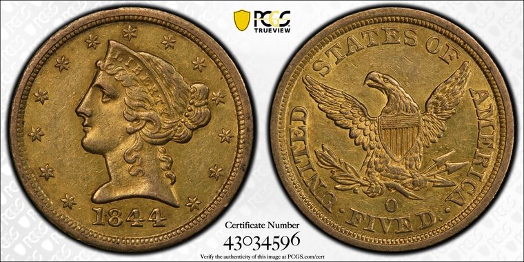 Cert 43034596 - Coin Image