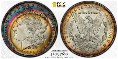 1885-O $1 MS65