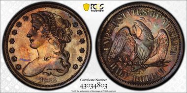 1838 P50C J-75b PR61BN