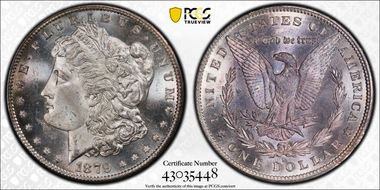 1879-S $1 MS65