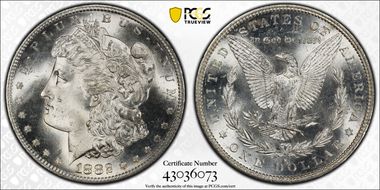 1882-S $1 MS66