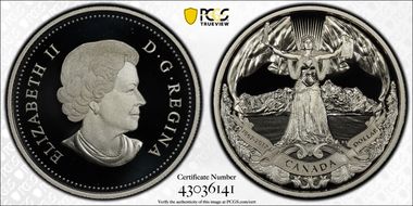 2017 $1 150th Ann Confederation PR70DCAM
