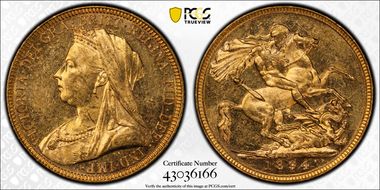 1894-M Sov S-3875 MS63