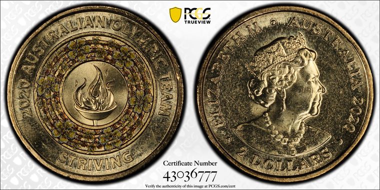 Cert 43036777 - Coin Image