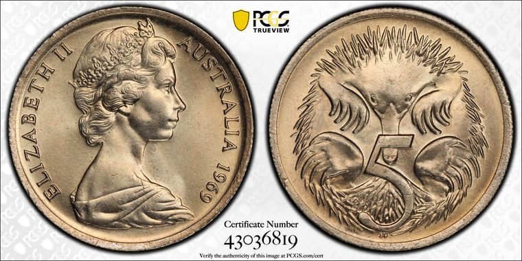 Cert 43036819 - Coin Image