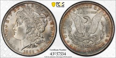 1885-O $1 MS64