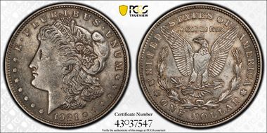 1921 $1 Morgan N1