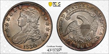 1830 50C Large 0 AU55