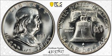 1951 50C PR66
