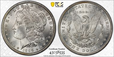 1896 $1 MS67