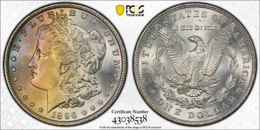 1896 $1 MS67