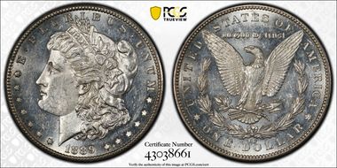 1889-CC $1 MS60PL