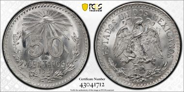 1937-M 50C KM-447  Ag MS66+
