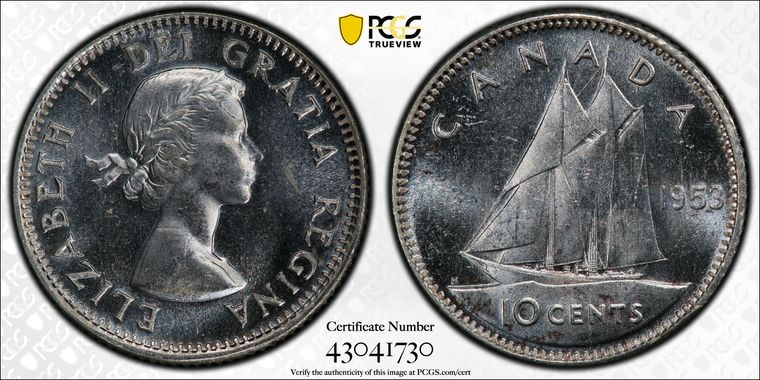 Cert 43041730 - Coin Image